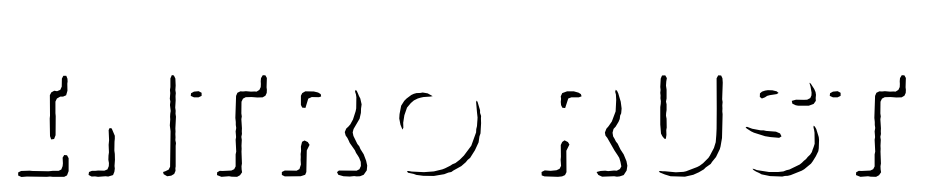 Intro Rust Shade Font Download Free