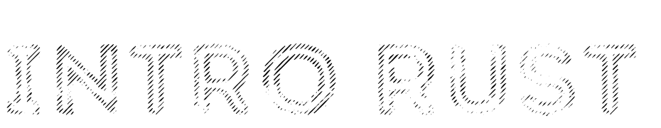 Intro Rust L Fill 2 Font Download Free