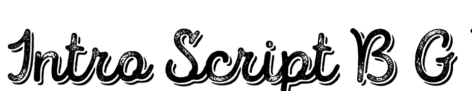 Intro Script B G Base Shade Font Download Free