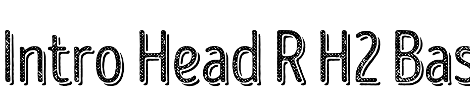 Intro Head R H2 Base Shade Scarica Caratteri Gratis