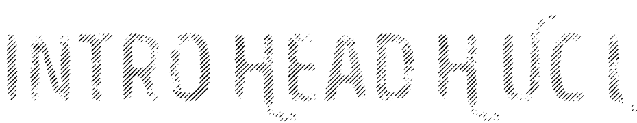 Intro Head H UC L Font Download Free