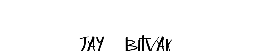 Jay Bitvak Yazı tipi ücretsiz indir