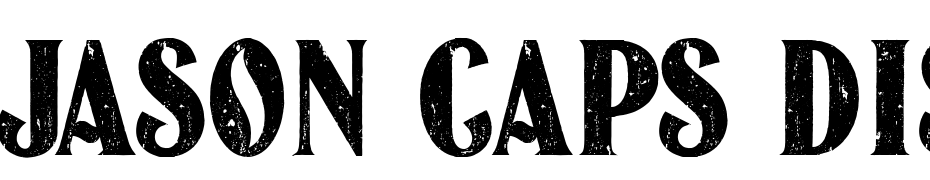 Jason Caps Distressed Schrift Herunterladen Kostenlos