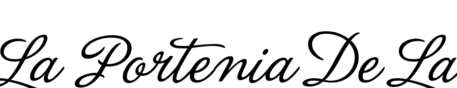 La Portenia De La Boca Font Download Free