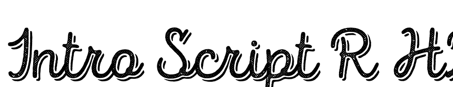 Intro Script R H2 Base Shade Font Download Free