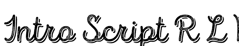 Intro Script R L Base Shade Font Download Free