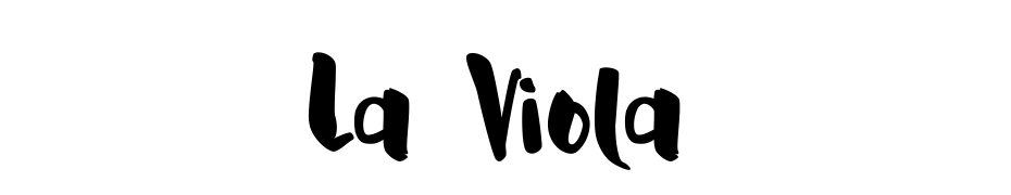 La Viola cкачати шрифт безкоштовно