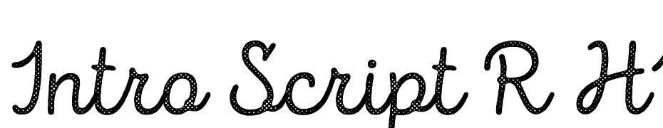 Intro Script R H1 Base Font Download Free