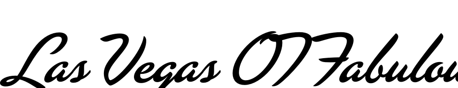 Las Vegas OT Fabulous Font Download Free