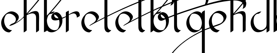 Kalligrand Script Ligatures Yazı tipi ücretsiz indir