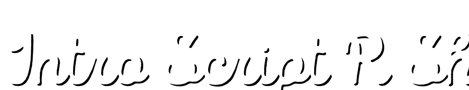 Intro Script R Shade cкачати шрифт безкоштовно