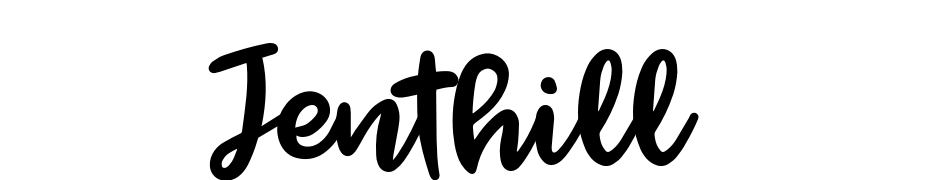 Jenthill Font Download Free