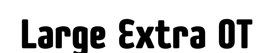 Large Extra OT Font Download Free