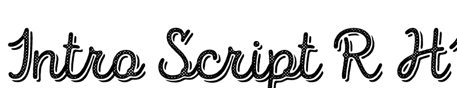 Intro Script R H1 Base Shade Font Download Free