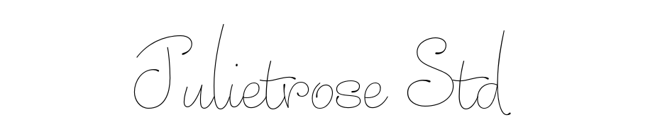 Julietrose Std Fuente Descargar Gratis