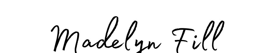 Madelyn Fill Font Download Free