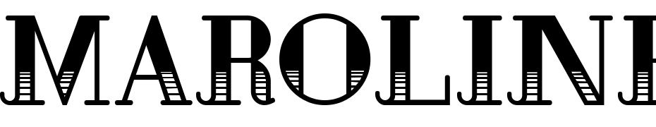 Maroline Retro 01 Polices Telecharger