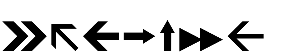 Leitura Symbols Arrows Polices Telecharger