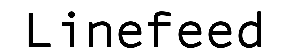 Linefeed Font Download Free