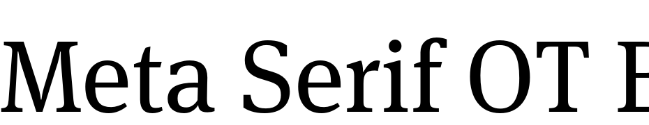 Meta Serif OT Book Font Download Free