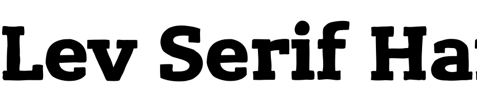 Lev Serif Handcut Font Download Free