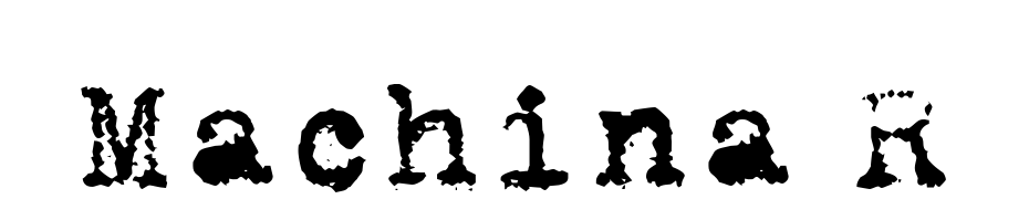Machina R Font Download Free