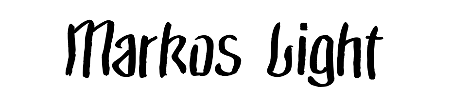 Markos Light Font Download Free