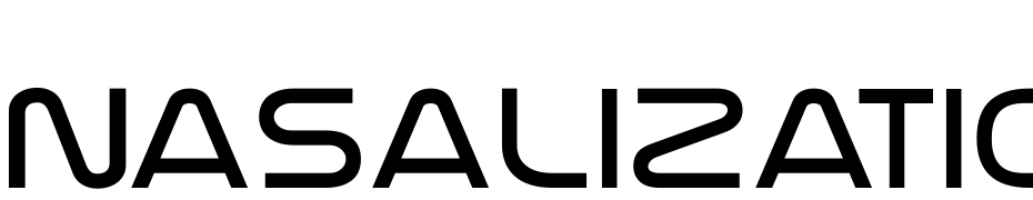 Nasalization Extended Light Font Download Free