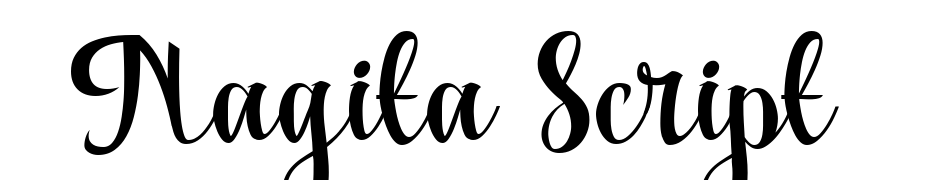 Nagita Script Font Download Free