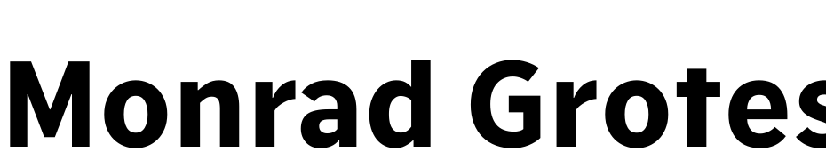 Monrad Grotesk Bold Font Download Free