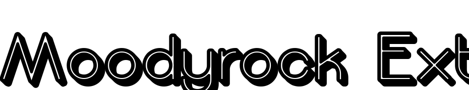 Moodyrock Extrude Bold Fuente Descargar Gratis