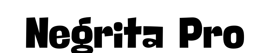 Negrita Pro Font Download Free