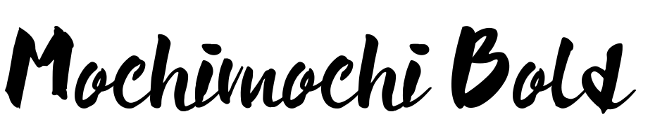 Mochimochi Bold Font Download Free