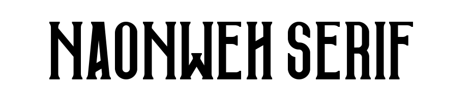 Naonweh Serif Font Download Free