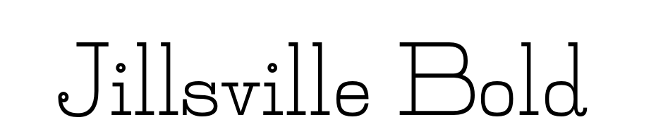 Jillsville Bold Yazı tipi ücretsiz indir
