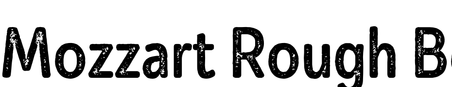 Mozzart Rough Bold Condensed Yazı tipi ücretsiz indir