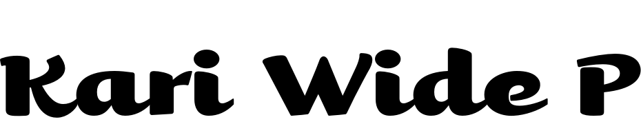 Kari Wide Pro Font Download Free
