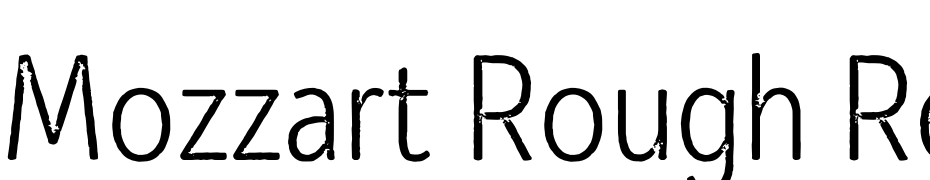 Mozzart Rough Regular Condensed Polices Telecharger