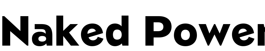 Naked Power Rg Bold Font Download Free