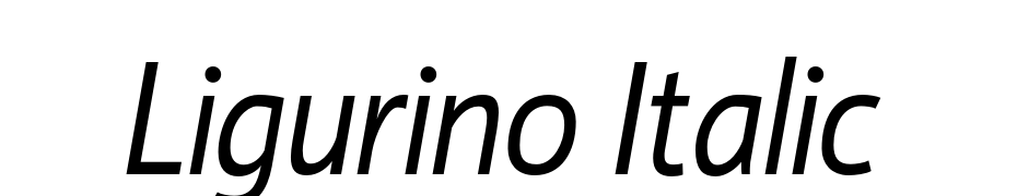 Ligurino Italic Font Download Free