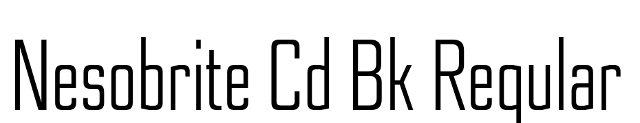 Nesobrite Cd Bk Regular Schrift Herunterladen Kostenlos
