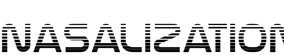 Nasalization Video Font Download Free