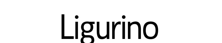 Ligurino Scarica Caratteri Gratis