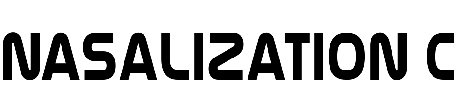 Nasalization Condensed Bold Font Download Free