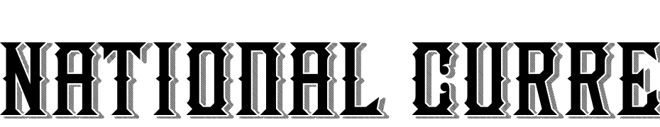 National Currency Font Download Free