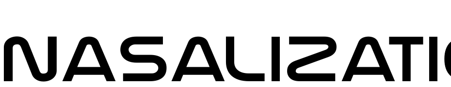 Nasalization Extended Fuente Descargar Gratis