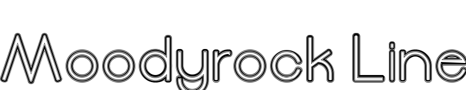 Moodyrock Line College Font Download Free