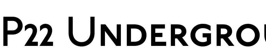 P22 Underground GR Medium Petite Caps Font Download Free