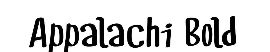 Appalachi Bold Scarica Caratteri Gratis