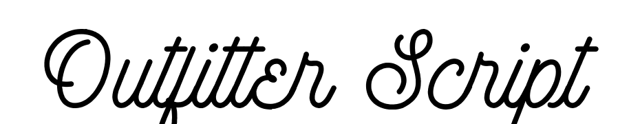 Outfitter Script Schrift Herunterladen Kostenlos